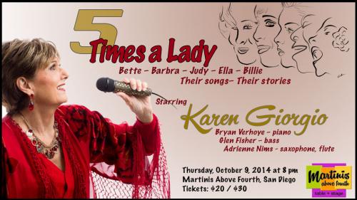 5 Times A Lady starring Karen Giorgio